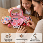 Kids Makeup Set Washable With Nail Polish & Storage Box