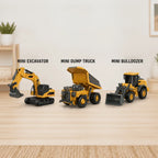 Kids RC Construction Vehicle Precise Remote USB-C Charging