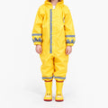 Kids Rain Suit Full-Coverage Water-Repellent Reflective Strips