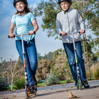 Kids Scooter LED Light-Up Wheels Foldable Adjustable Handlebar