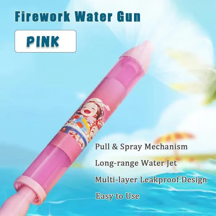 Kids Water Gun Fireworks Spray Large Capacity