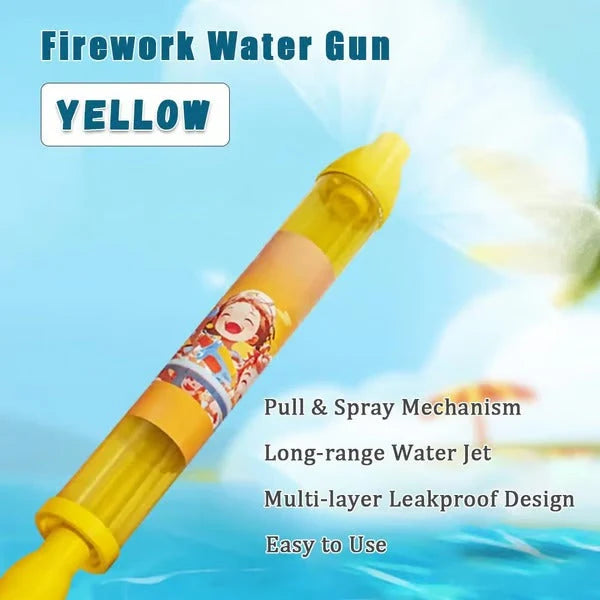 Kids Water Gun Fireworks Spray Large Capacity