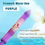 Kids Water Gun Fireworks Spray Large Capacity