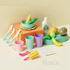 Kids Water Play Table Circulating Fountain Battery-Powered Pump