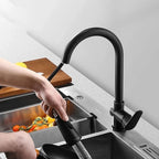 Kitchen Faucet Direct-Touch Control Pull-Out Spray Head Stainless Steel
