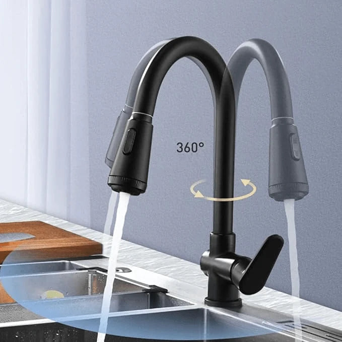 Kitchen Faucet Direct-Touch Control Pull-Out Spray Head Stainless Steel