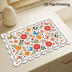 Kitchen Mat Cushioned Anti-Fatigue Checkered