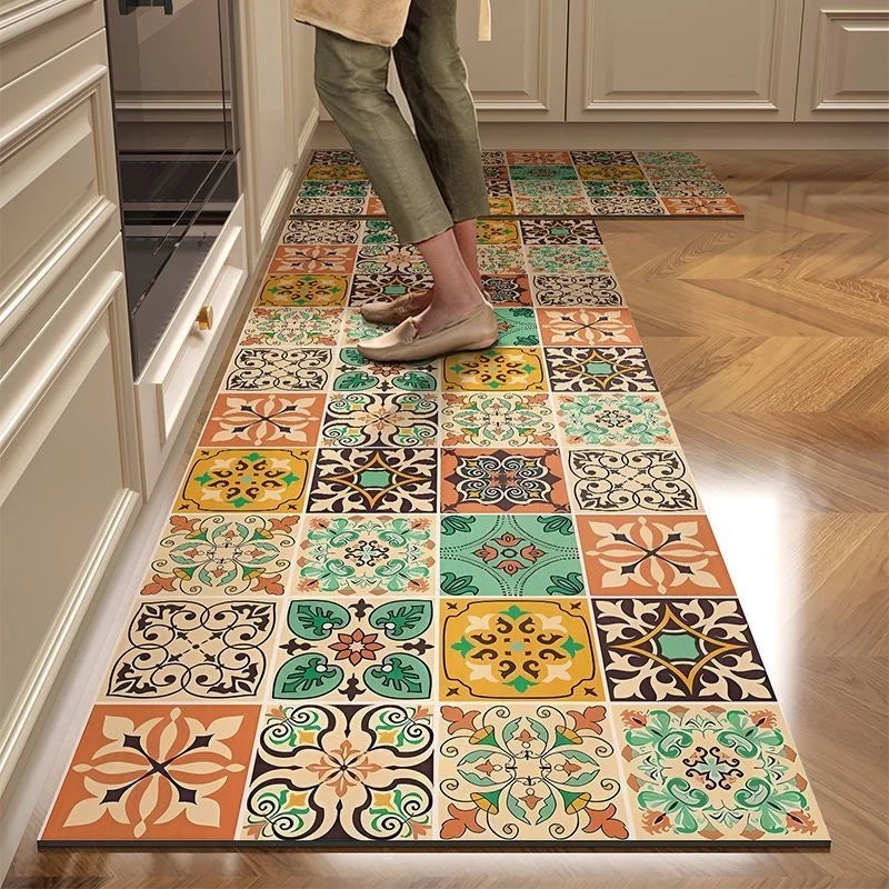 Kitchen Mat Cushioned Anti-Fatigue Non-Slip Bottom