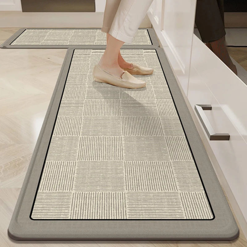 Kitchen Mat Cushioned Non-Slip Easy-Clean