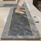 Kitchen Mat Cushioned Non-Slip Easy-Clean