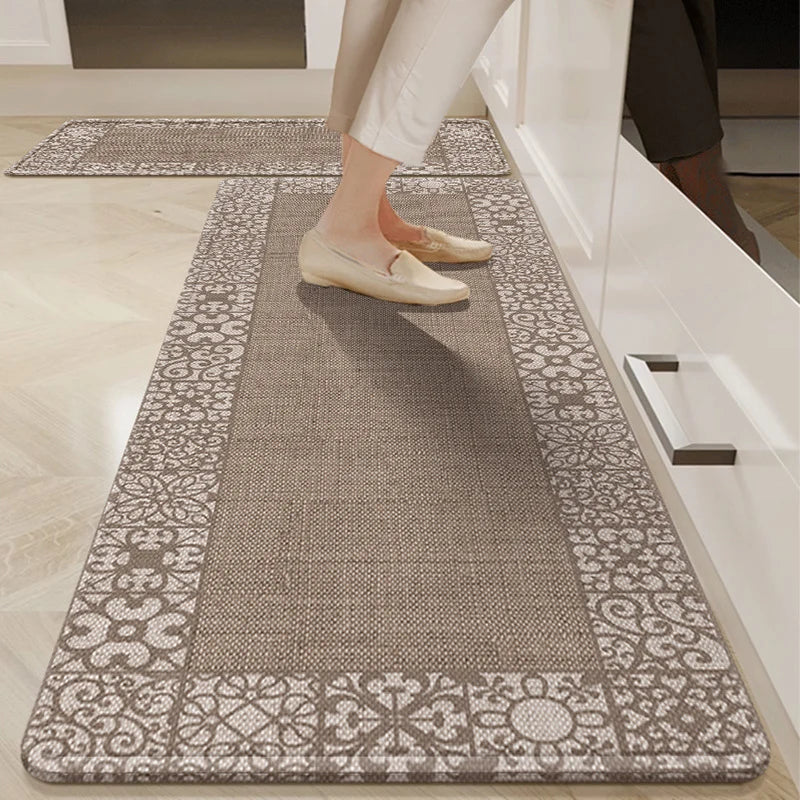 Kitchen Mat Cushioned Non-Slip Easy-Clean