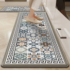 Kitchen Mat Cushioned Non-Slip Easy-Clean