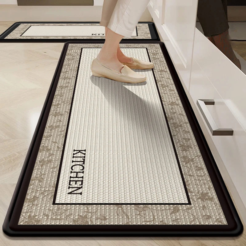 Kitchen Mat Cushioned Non-Slip Easy-Clean