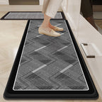 Kitchen Mat Cushioned Non-Slip Easy-Clean