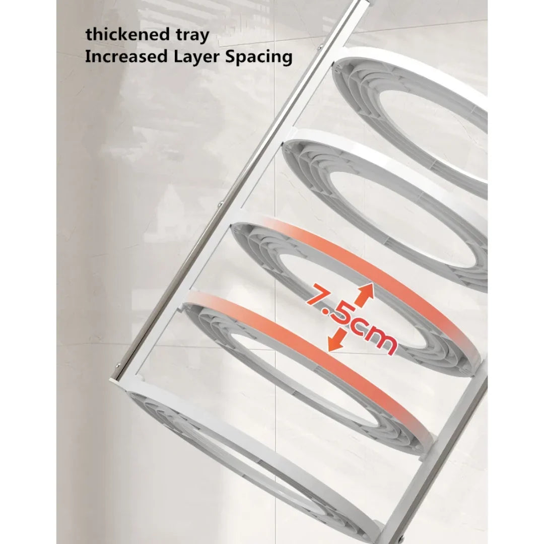 Kitchen Organizer Rack Foldable Vertical or Hanging