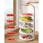 Kitchen Organizer Rack Foldable Vertical or Hanging