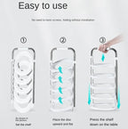 Kitchen Organizer Rack Foldable Vertical or Hanging