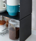 Kitchen Shelf Organizer Stackable Steel Space-Saving