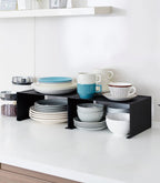 Kitchen Shelf Organizer Stackable Steel Space-Saving