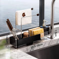 Kitchen Sink Rack Extendable 304 Stainless Steel Rust-Resistant