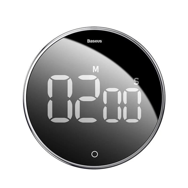 Kitchen Timer Magnetic Back Large LCD Countdown & Stopwatch