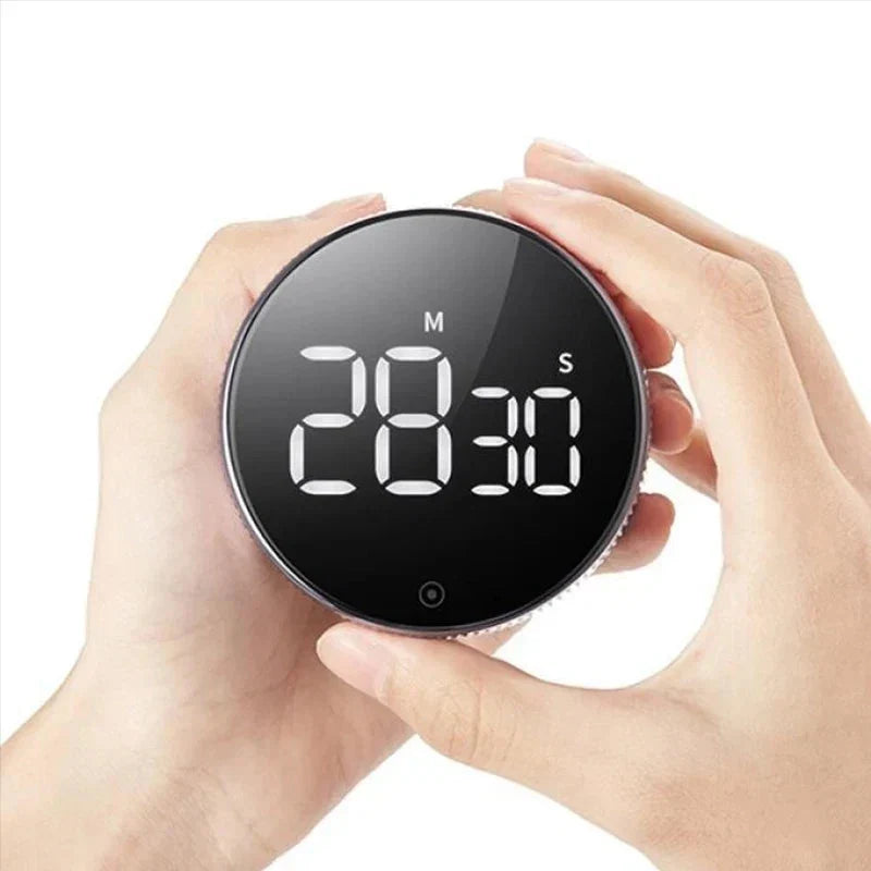 Kitchen Timer Magnetic Back Large LCD Countdown & Stopwatch