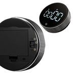 Kitchen Timer Magnetic Back Large LCD Countdown & Stopwatch