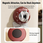 Kitchen Timer Mechanical Wind-Up Stainless Steel Magnetic Base