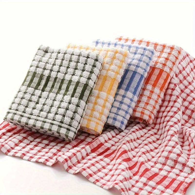 Kitchen Towels Cotton Absorbent Quick-Drying