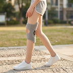 Knee Brace Dual Spring Splints Hook-And-Loop Straps