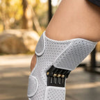 Knee Brace Dual Spring Splints Hook-And-Loop Straps