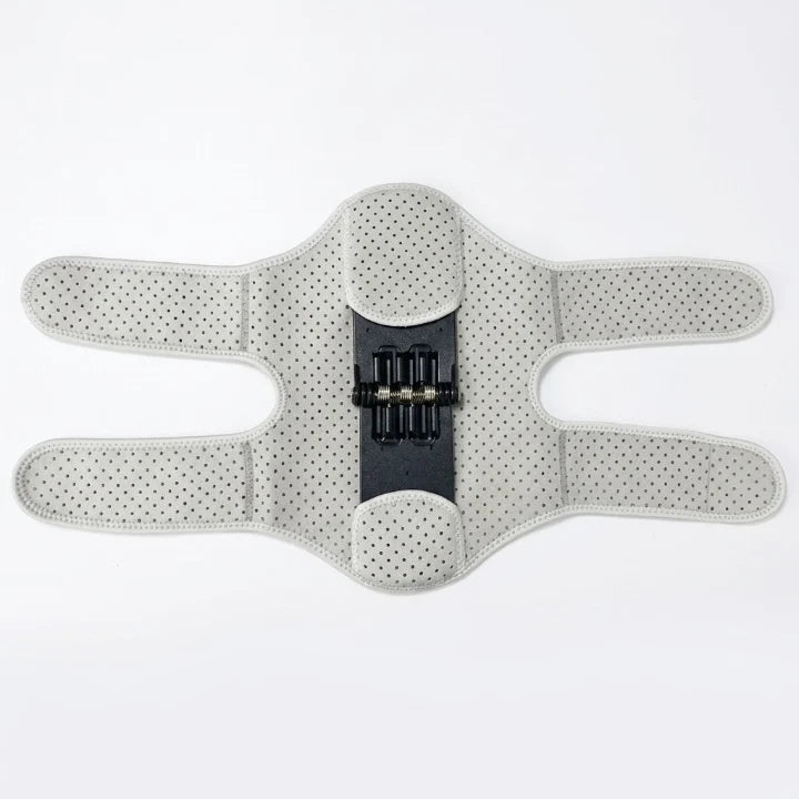 Knee Brace Dual Spring Splints Hook-And-Loop Straps