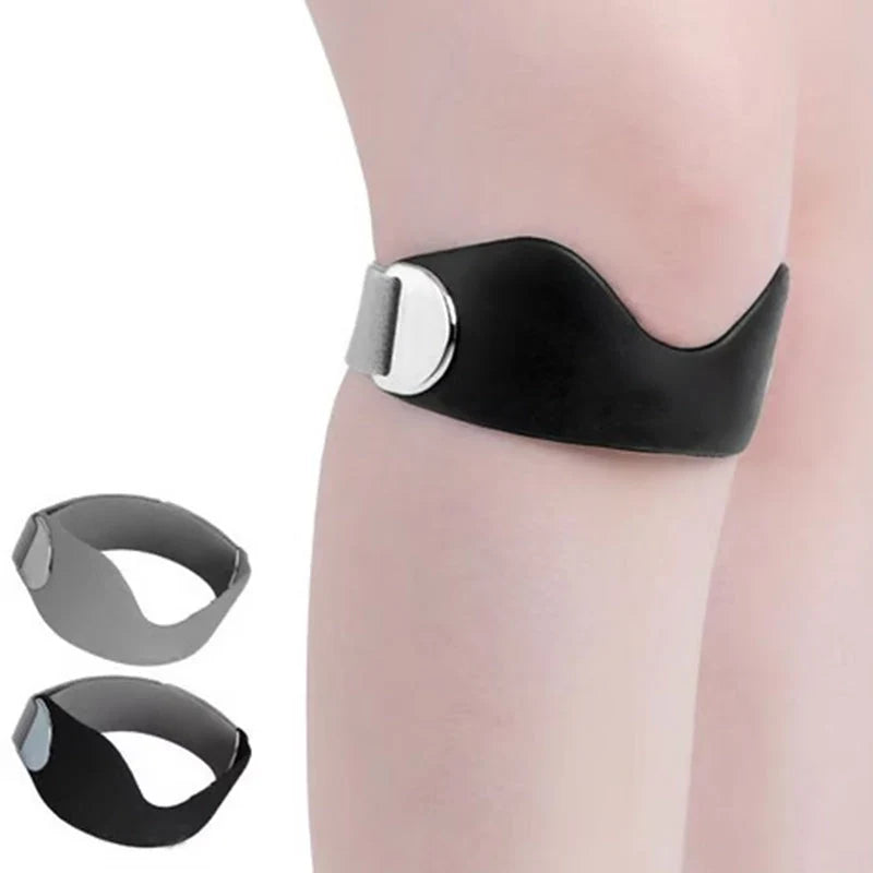 Knee Brace Shock-Absorbing Silicone Figure-Eight Adjustable Fit