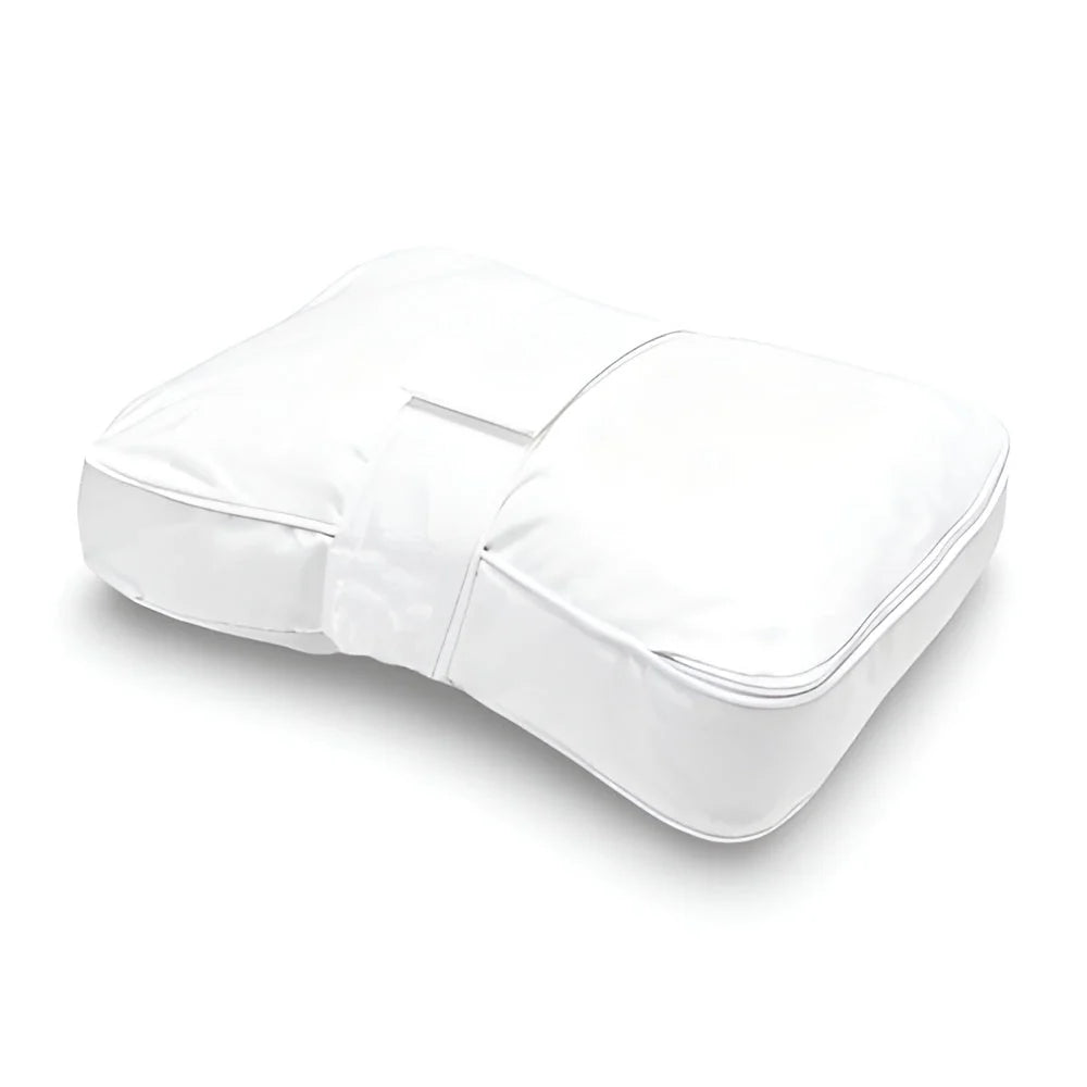 Knee Pillow Contoured Memory Foam Adjustable Strap Washable Cover