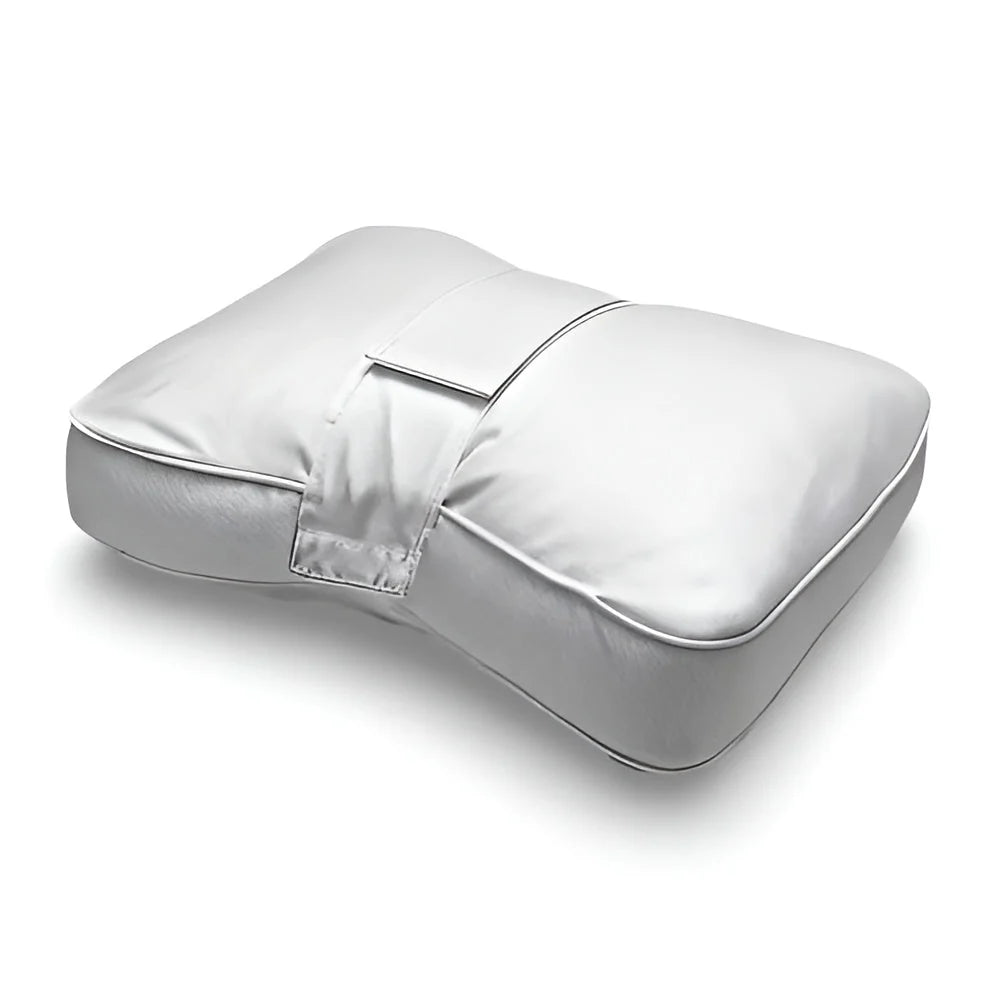Knee Pillow Contoured Memory Foam Adjustable Strap Washable Cover