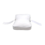 Knee Pillow Contoured Memory Foam Adjustable Strap Washable Cover