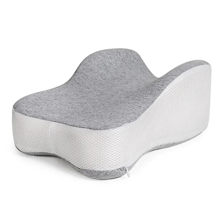 Knee Pillow Ergonomic Memory Foam Removable Cover