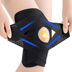 Knee Support Brace Open Patella Adjustable Compression Side Stabilizers
