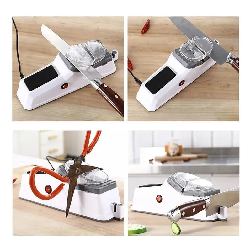 Knife Sharpener Electric Precision Edge Smooth & Serrated