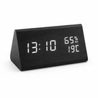 LED Alarm Clock Time Date Temp & Humidity