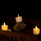 LED Candles Moving Flame Remote Control & Timer
