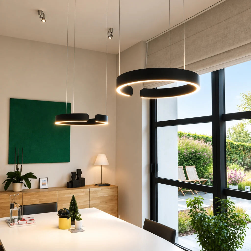 LED Ceiling Light Dimmable 3-Color Height Adjustable