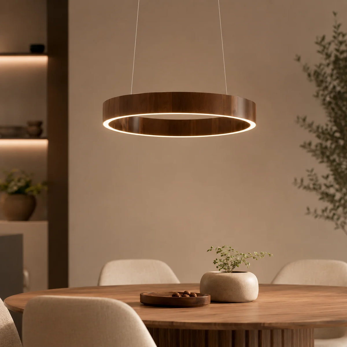 LED Ceiling Light Dimmable 3-Color Height Adjustable