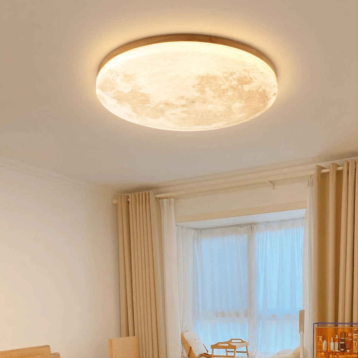 LED Ceiling Light Dimmable Three-Color Energy Efficient