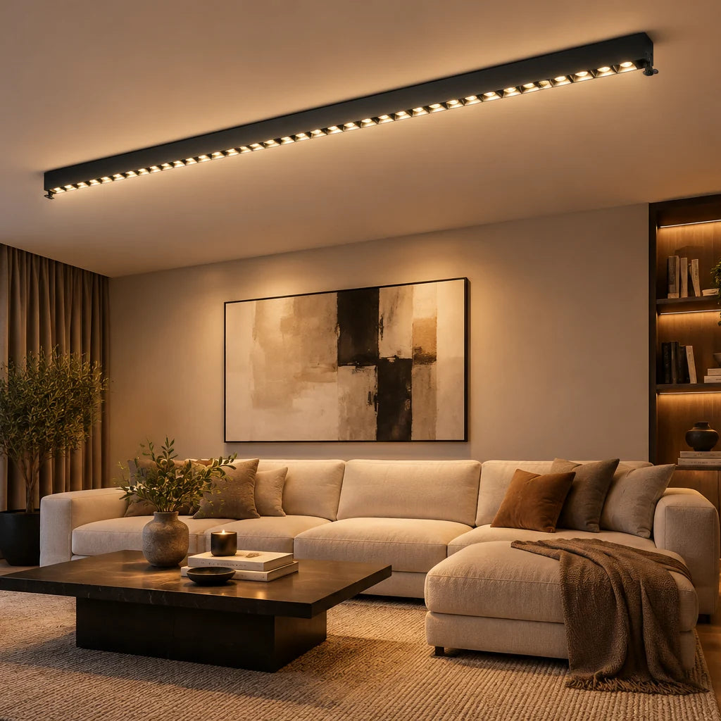LED Ceiling Light Linear 90 Degree Rotatable