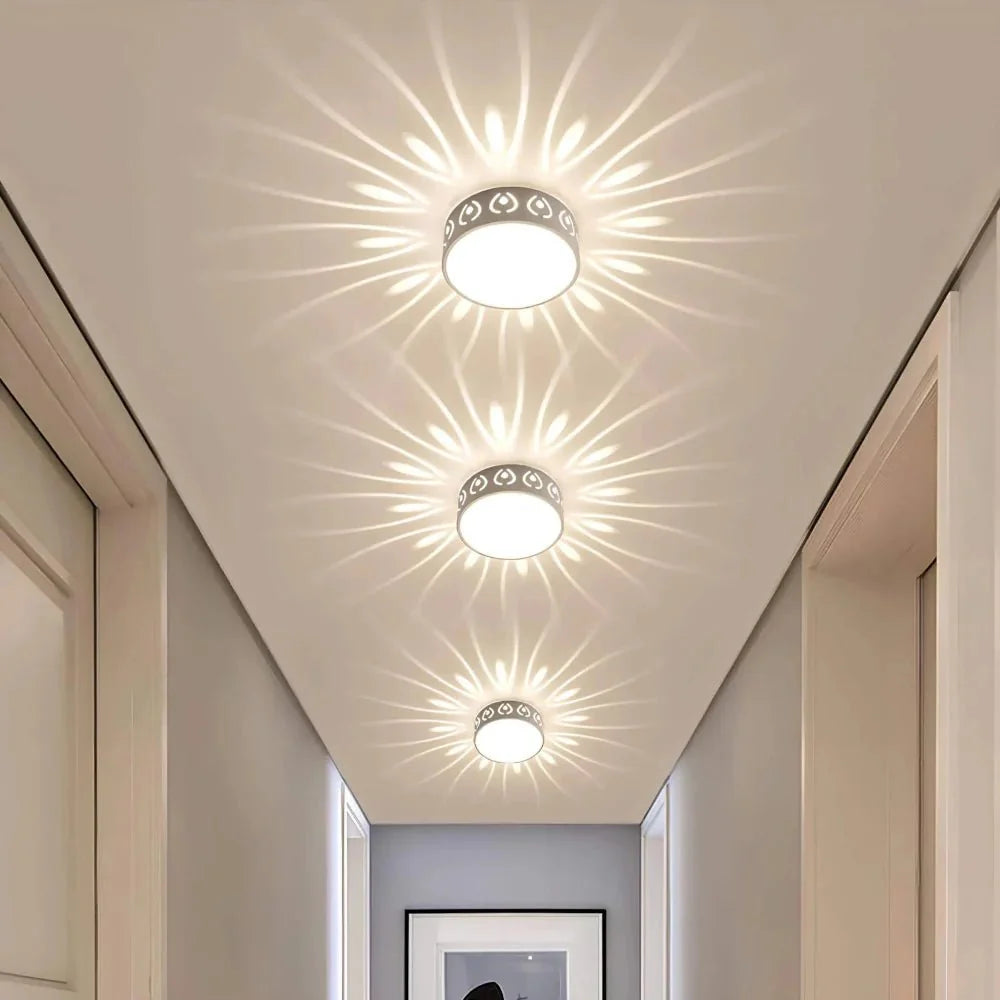 LED Ceiling Light Ultra-Slim Even Lighting Warm or Cool White