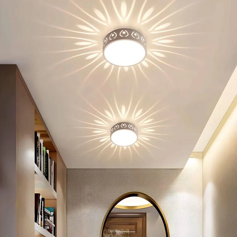 LED Ceiling Light Ultra-Slim Flush Mount Energy-Efficient