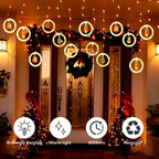 LED Christmas Lights Warm White 8 Modes Remote Control