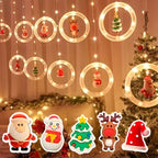 LED Christmas Lights Warm White 8 Modes Remote Control