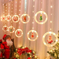LED Christmas Lights Warm White 8 Modes Remote Control